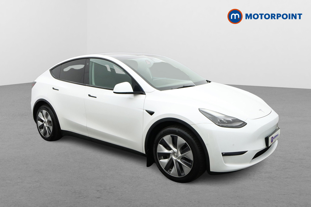 Tesla Model Y Long Range Automatic Electric SUV - Stock Number (1658899) - Drivers side front corner