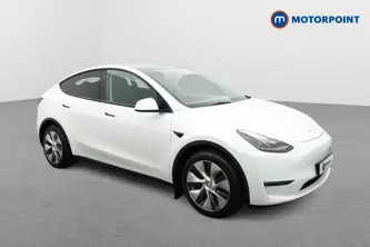Tesla Model Y Long Range Automatic Electric SUV - Stock Number (1658899) - Drivers side front corner