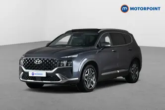 Hyundai Santa Fe Ultimate Automatic Petrol-Electric Hybrid SUV - Stock Number (1660143) - Passenger side front corner