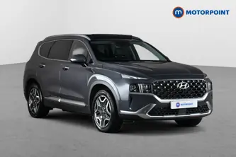 Hyundai Santa Fe Ultimate Automatic Petrol-Electric Hybrid SUV - Stock Number (1660143) - Drivers side front corner