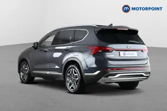 Hyundai Santa Fe Ultimate Automatic Petrol-Electric Hybrid SUV - Stock Number (1660143) - Drivers side rear corner
