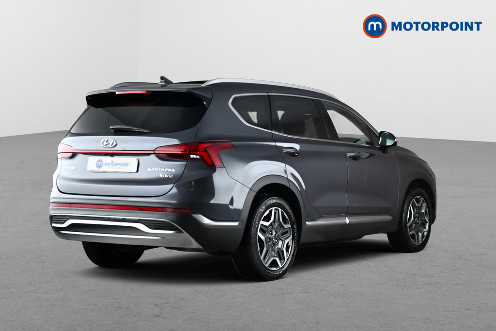 Hyundai Santa Fe Ultimate Automatic Petrol-Electric Hybrid SUV - Stock Number (1660143) - Passenger side rear corner