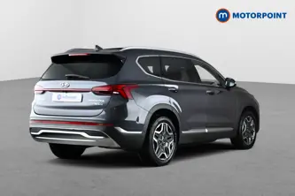 Hyundai Santa Fe Ultimate Automatic Petrol-Electric Hybrid SUV - Stock Number (1660143) - Passenger side rear corner