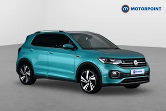 Volkswagen T-Cross R-Line Manual Petrol SUV - Stock Number (1666818) - Drivers side front corner