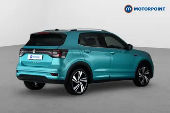 Volkswagen T-Cross R-Line Manual Petrol SUV - Stock Number (1666818) - Drivers side rear corner
