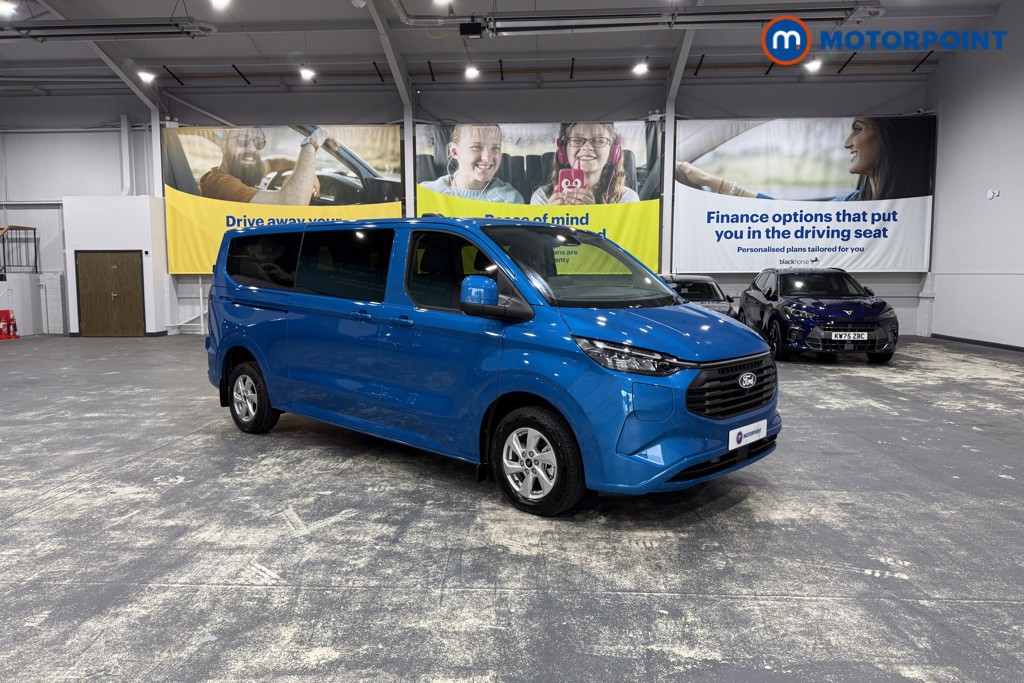 Ford Transit Custom Limited Automatic Petrol Plug-In Hybrid Standard Roof Minibus - Stock Number (1670102) - Drivers side front corner