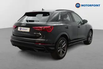 Audi Q3 Black Edition Automatic Petrol SUV - Stock Number (1673222) - Drivers side rear corner