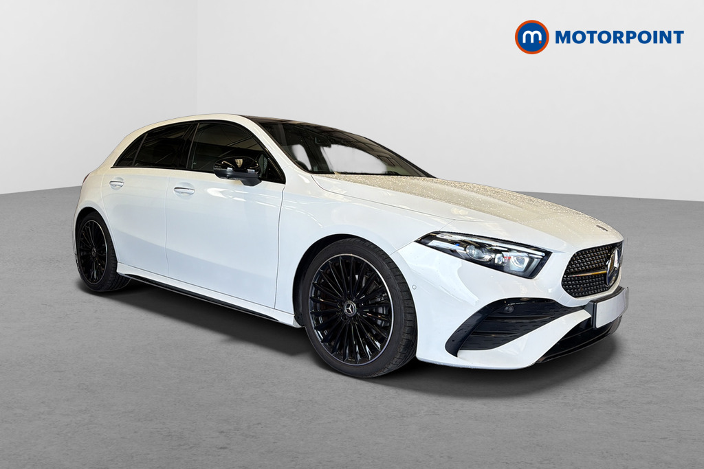 Mercedes-Benz A Class Amg Line Automatic Petrol Hatchback - Stock Number (1673970) - Drivers side front corner