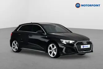 Audi A3 S Line Manual Petrol Hatchback - Stock Number (1676181) - Drivers side front corner