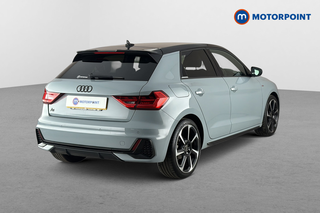 Audi A1 Black Edition Manual Petrol Hatchback - Stock Number (1676587) - Passenger side rear corner