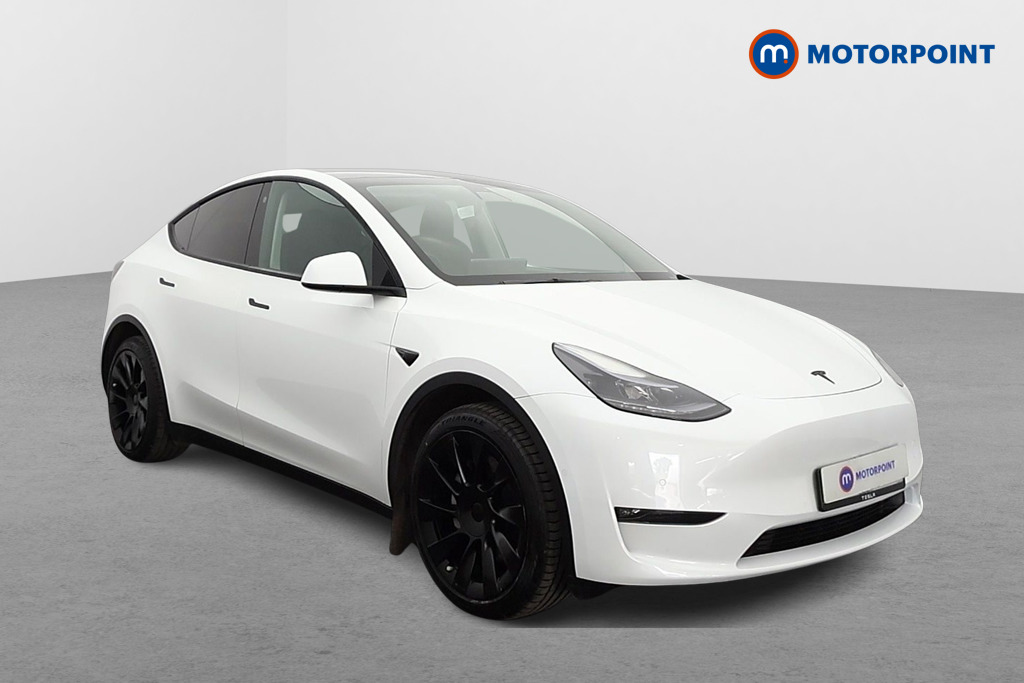 Tesla Model Y Long Range Automatic Electric SUV - Stock Number (1676602) - Drivers side front corner