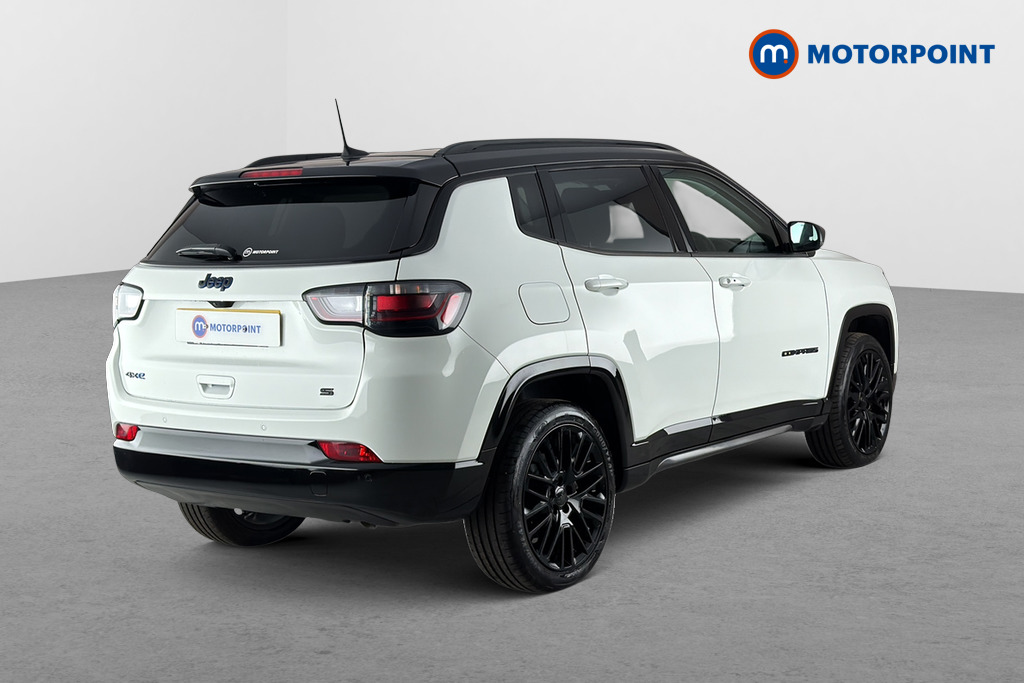 Jeep Compass S Model Automatic Petrol Plug-In Hybrid SUV - Stock Number (1677522) - Passenger side rear corner
