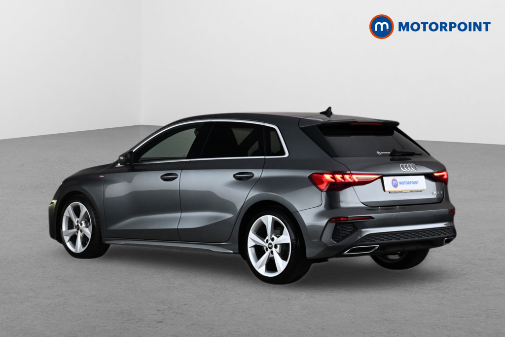 Audi A3 S Line Automatic Petrol Hatchback - Stock Number (1627443) - Passenger side rear corner