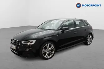Audi A3 S Line Automatic Petrol Hatchback - Stock Number (1656976) - Passenger side front corner