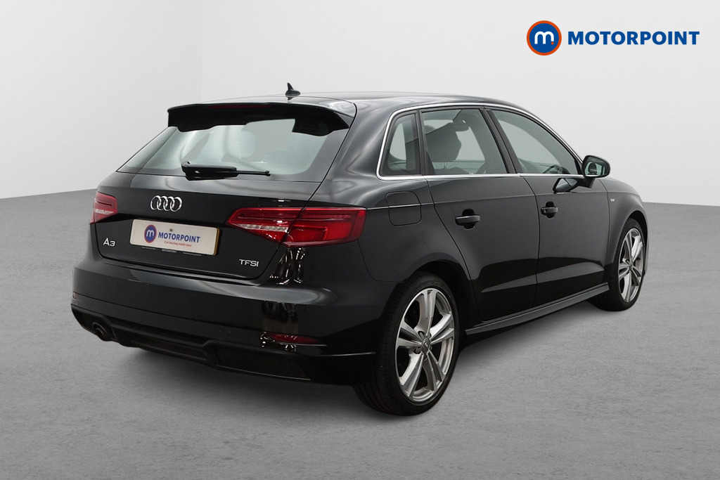 Audi A3 S Line Automatic Petrol Hatchback - Stock Number (1656976) - Drivers side rear corner