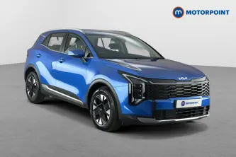 KIA Sportage Pure Automatic Petrol-Electric Hybrid SUV - Stock Number (1670124) - Drivers side front corner