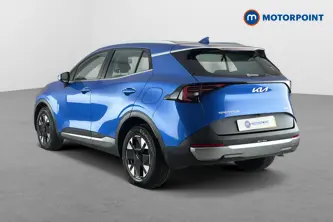 KIA Sportage Pure Automatic Petrol-Electric Hybrid SUV - Stock Number (1670124) - Drivers side rear corner