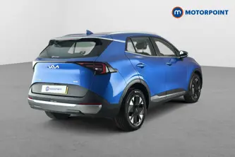 KIA Sportage Pure Automatic Petrol-Electric Hybrid SUV - Stock Number (1670124) - Passenger side rear corner