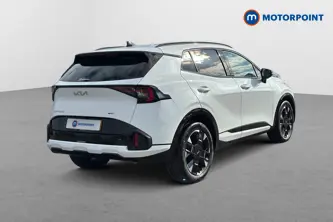 KIA Sportage Gt-Line Automatic Petrol-Electric Hybrid SUV - Stock Number (1670316) - Passenger side rear corner