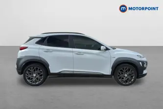 Hyundai Kona Premium Automatic Petrol-Electric Hybrid SUV - Stock Number (1673551) - Drivers side