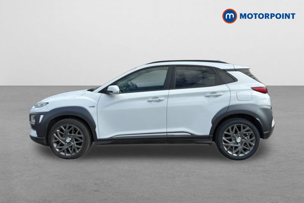 Hyundai Kona Premium Automatic Petrol-Electric Hybrid SUV - Stock Number (1673551) - Passenger side