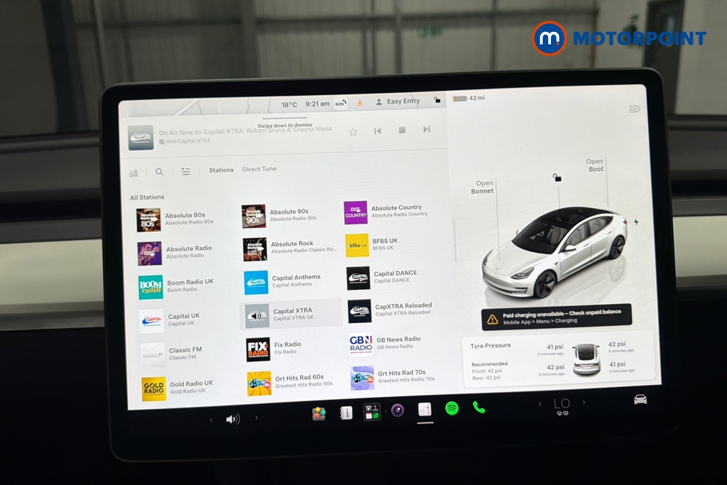 Tesla Model 3 Rwd 4Dr Auto Automatic Electric Saloon - Stock Number (1674562) - 8th supplementary image