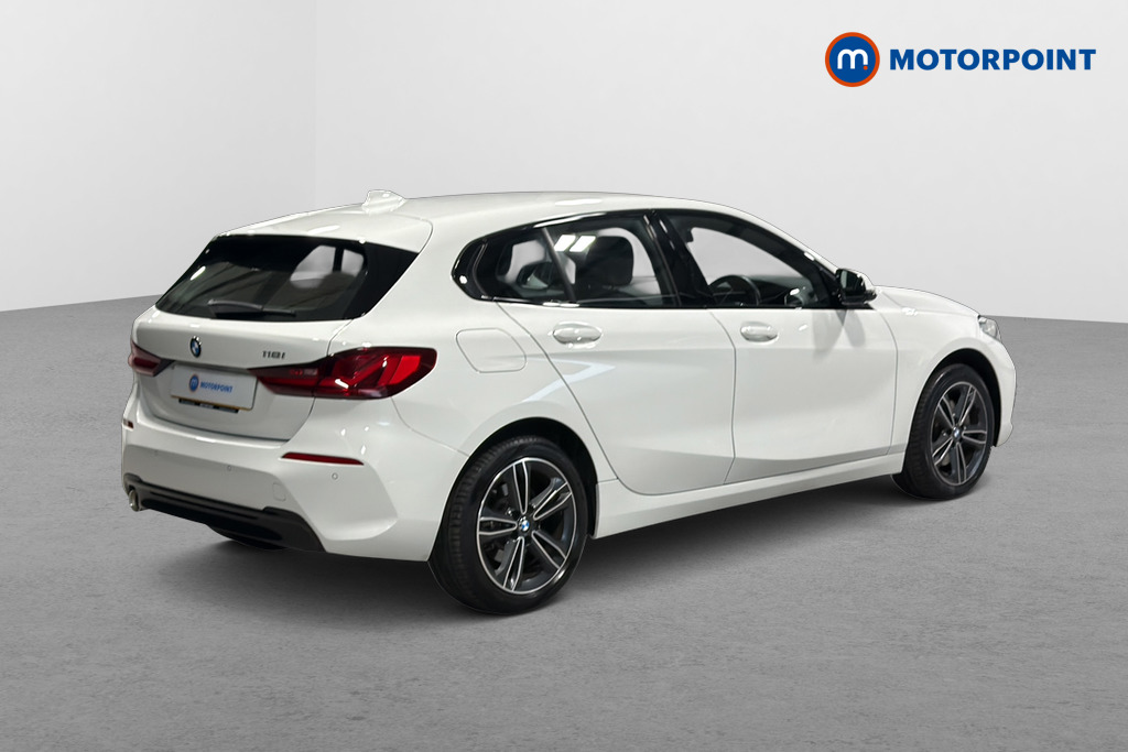 BMW 1 Series Sport Automatic Petrol Hatchback - Stock Number (1674574) - Passenger side rear corner