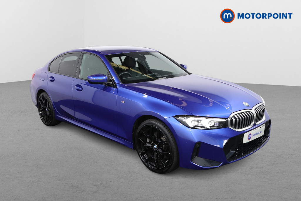 BMW 3 Series M Sport Automatic Petrol Plug-In Hybrid Saloon - Stock Number (1676607) - Drivers side front corner