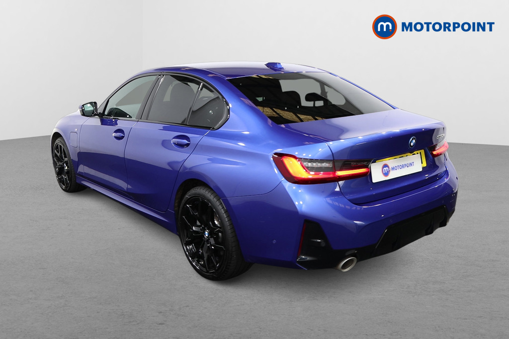 BMW 3 Series M Sport Automatic Petrol Plug-In Hybrid Saloon - Stock Number (1676607) - Passenger side rear corner