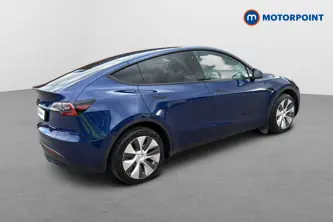 Tesla Model Y Long Range Automatic Electric SUV - Stock Number (1677000) - Passenger side rear corner