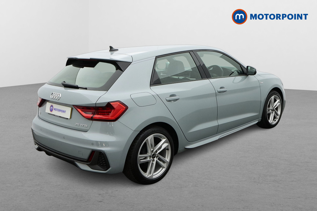 Audi A1 S Line Manual Petrol Hatchback - Stock Number (1677063) - Drivers side rear corner