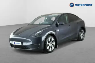 Tesla Model Y Long Range Automatic Electric SUV - Stock Number (1677252) - Passenger side front corner