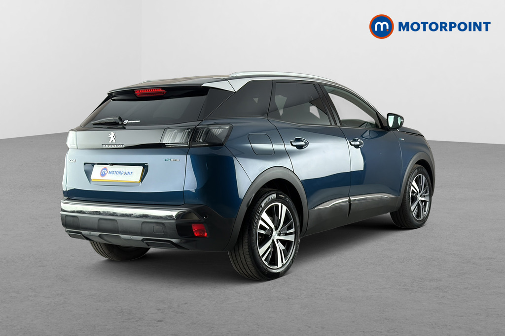 Peugeot 3008 Allure Premium-Plus Automatic Petrol Plug-In Hybrid SUV - Stock Number (1677271) - Passenger side rear corner