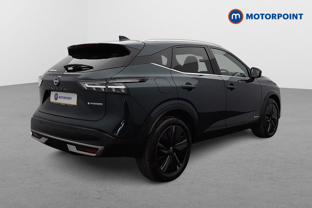 Nissan Qashqai Tekna Automatic Petrol-Electric Hybrid SUV - Stock Number (1677513) - Drivers side rear corner