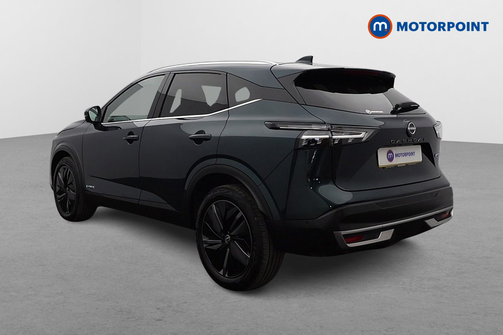 Nissan Qashqai Tekna Automatic Petrol-Electric Hybrid SUV - Stock Number (1677513) - Passenger side rear corner