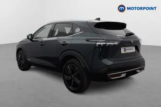 Nissan Qashqai Tekna Automatic Petrol-Electric Hybrid SUV - Stock Number (1677513) - Passenger side rear corner