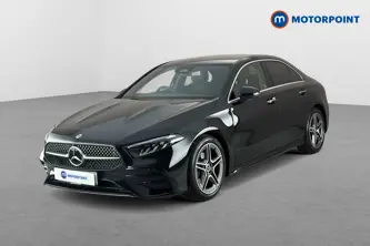 Mercedes-Benz A Class Amg Line Automatic Petrol Saloon - Stock Number (1677630) - Passenger side front corner