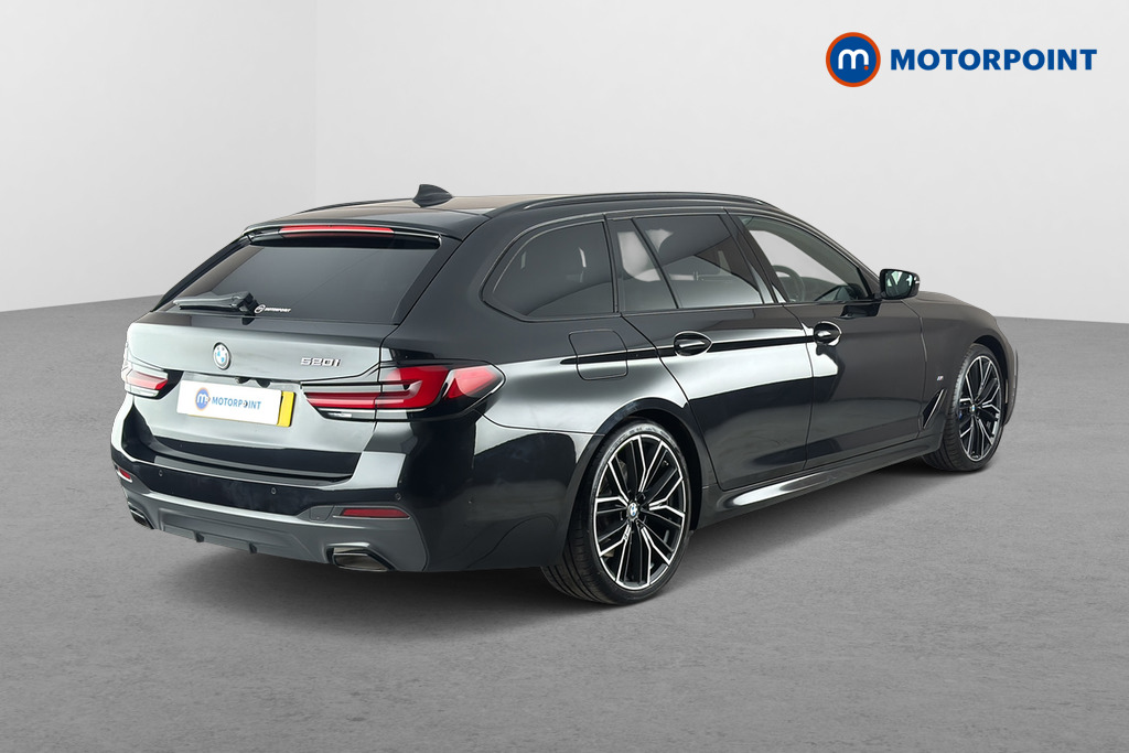 BMW 5 Series M Sport Automatic Petrol Estate - Stock Number (1678191) - Passenger side rear corner