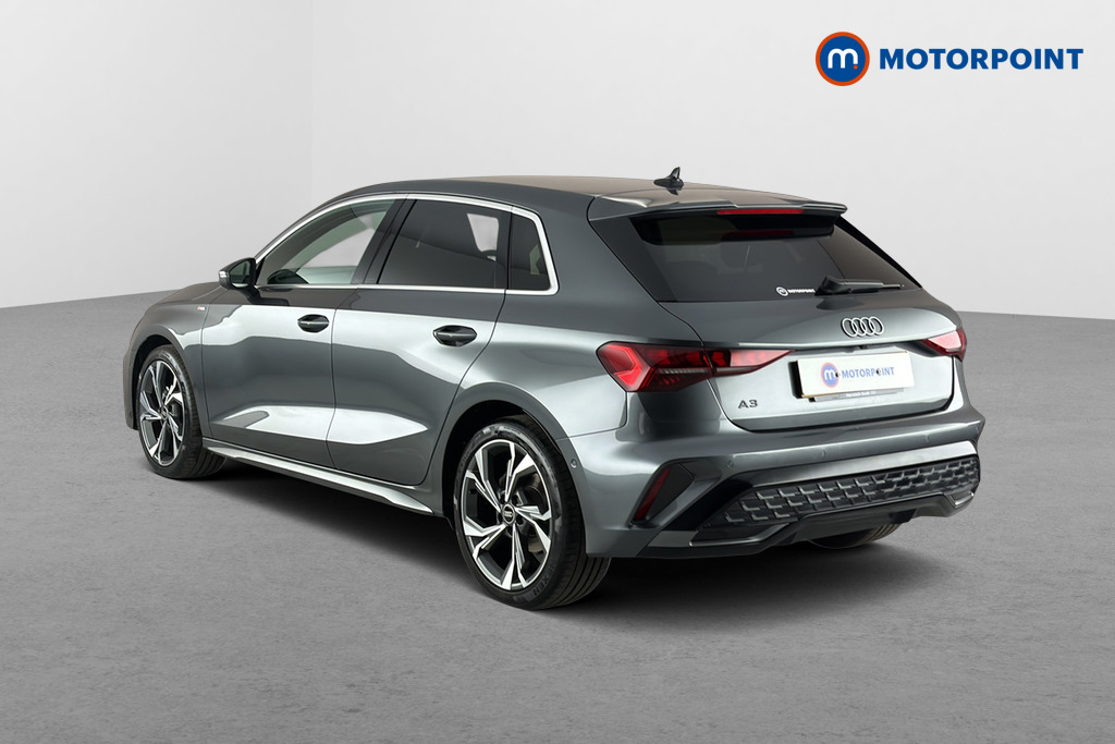 Audi A3 S Line Automatic Petrol Hatchback - Stock Number (1678233) - Drivers side rear corner
