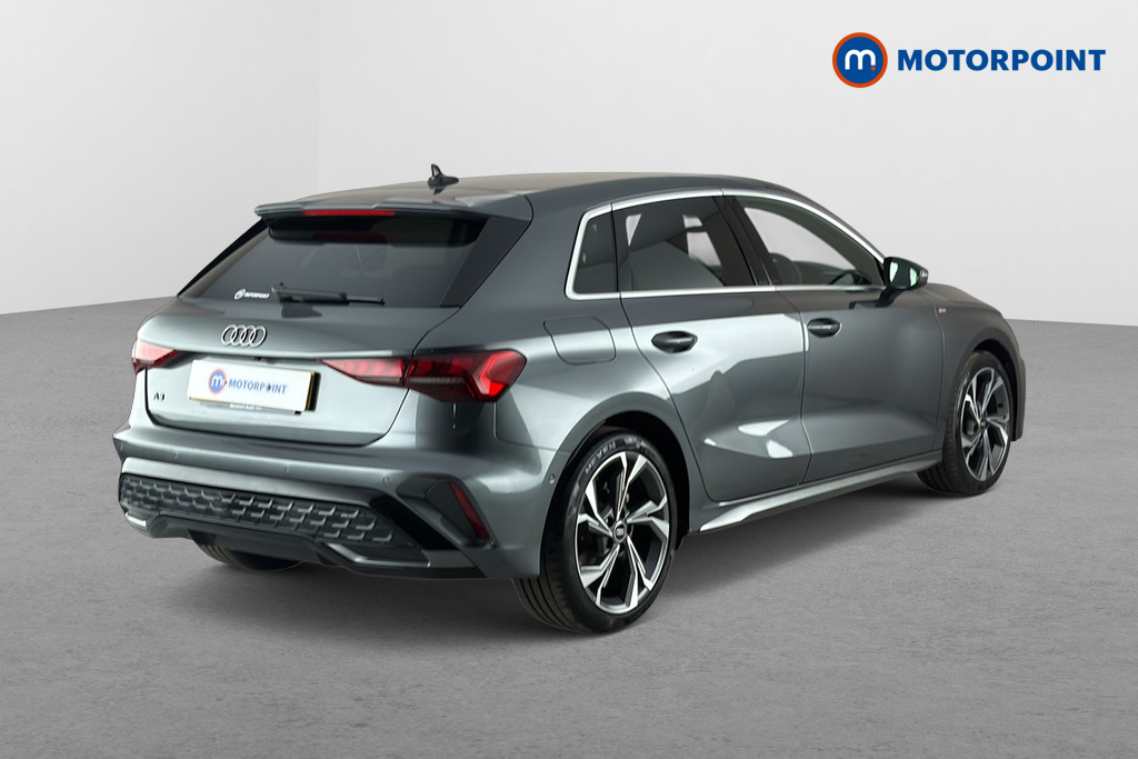 Audi A3 S Line Automatic Petrol Hatchback - Stock Number (1678233) - Passenger side rear corner