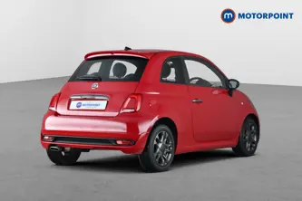 Fiat 500 S Manual Petrol Hatchback - Stock Number (1651780) - Passenger side rear corner