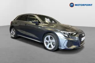 Audi A3 S Line Automatic Petrol Plug-In Hybrid Hatchback - Stock Number (1665897) - Drivers side front corner