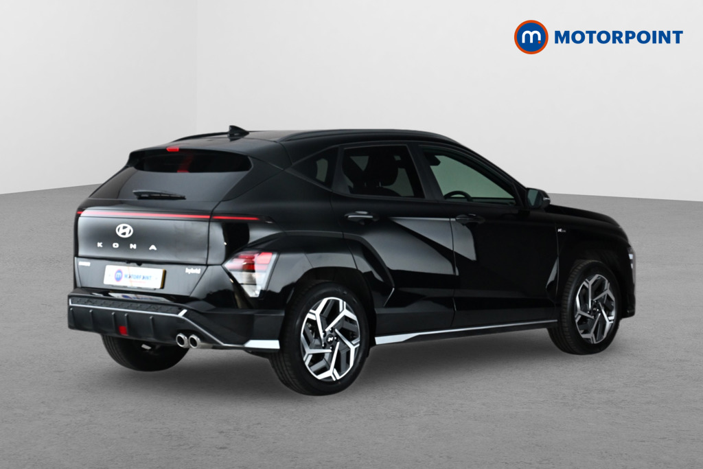 Hyundai Kona N Line Automatic Petrol-Electric Hybrid SUV - Stock Number (1674124) - Drivers side rear corner