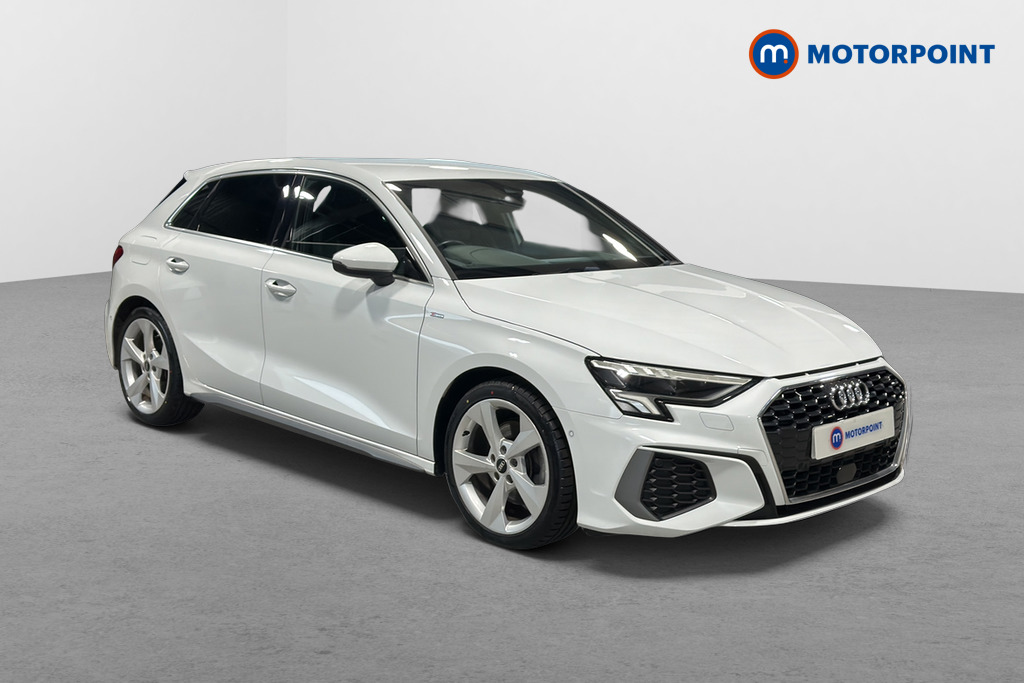 Audi A3 S Line Automatic Petrol Hatchback - Stock Number (1674358) - Drivers side front corner