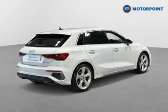 Audi A3 S Line Automatic Petrol Hatchback - Stock Number (1674358) - Passenger side rear corner