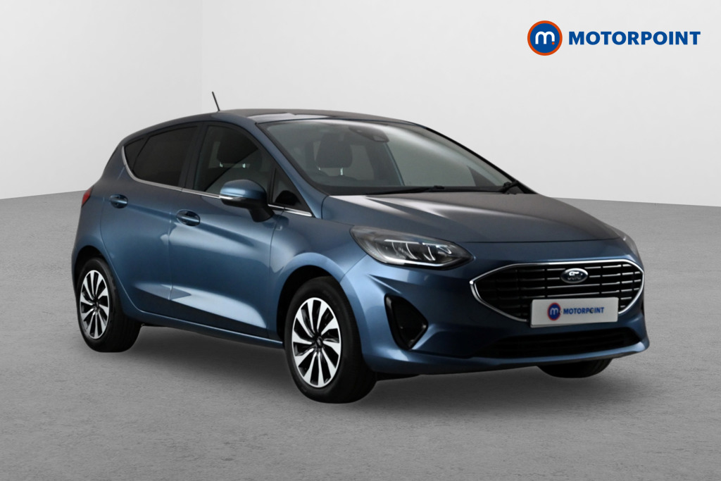 Ford Fiesta Titanium Manual Petrol Hatchback - Stock Number (1675174) - Drivers side front corner