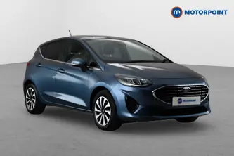 Ford Fiesta Titanium Manual Petrol Hatchback - Stock Number (1675174) - Drivers side front corner