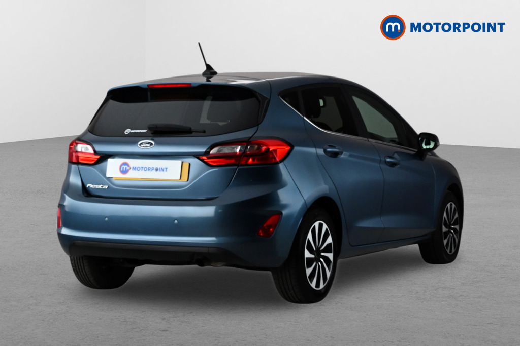 Ford Fiesta Titanium Manual Petrol Hatchback - Stock Number (1675174) - Drivers side rear corner