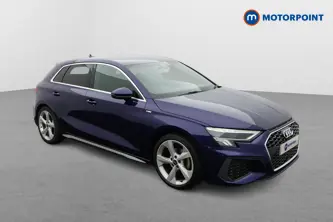 Audi A3 S Line Automatic Petrol Hatchback - Stock Number (1675783) - Drivers side front corner