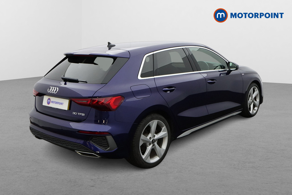 Audi A3 S Line Automatic Petrol Hatchback - Stock Number (1675783) - Drivers side rear corner